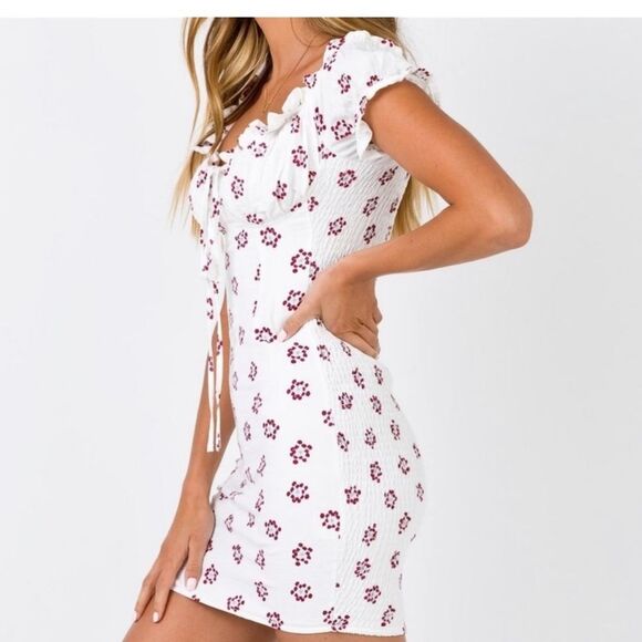 ✨ Princess Polly “Ithaca” Mini Dress – Size 4 - Picture 3 of 8